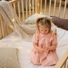 Twin Size Bed Frame for Toddlers with Fence-3