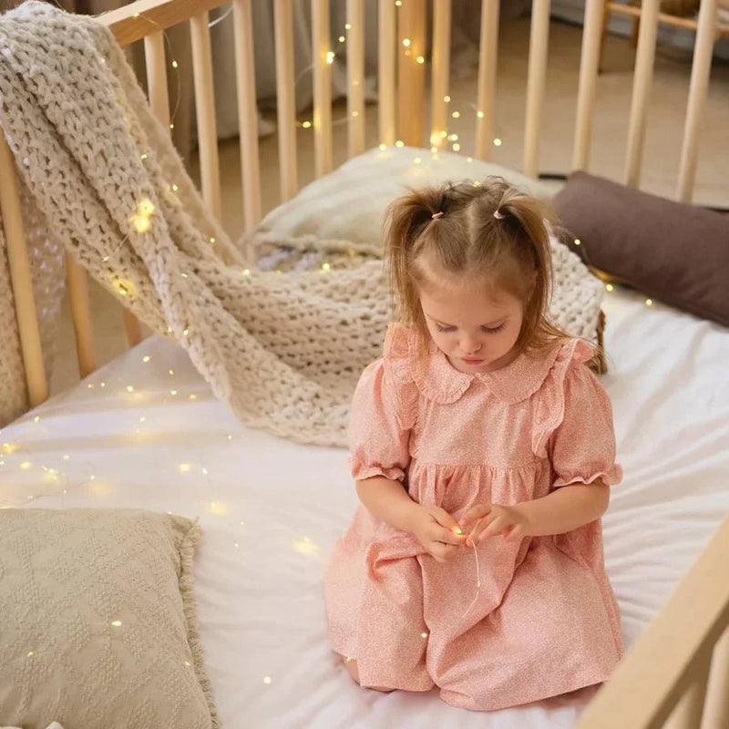 Twin Size Bed Frame for Toddlers with Fence-3