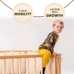 Twin Size Bed Frame for Toddlers with Fence-10