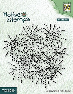 Nellie's Choice Texture Clear Stamp - Sparkles-1