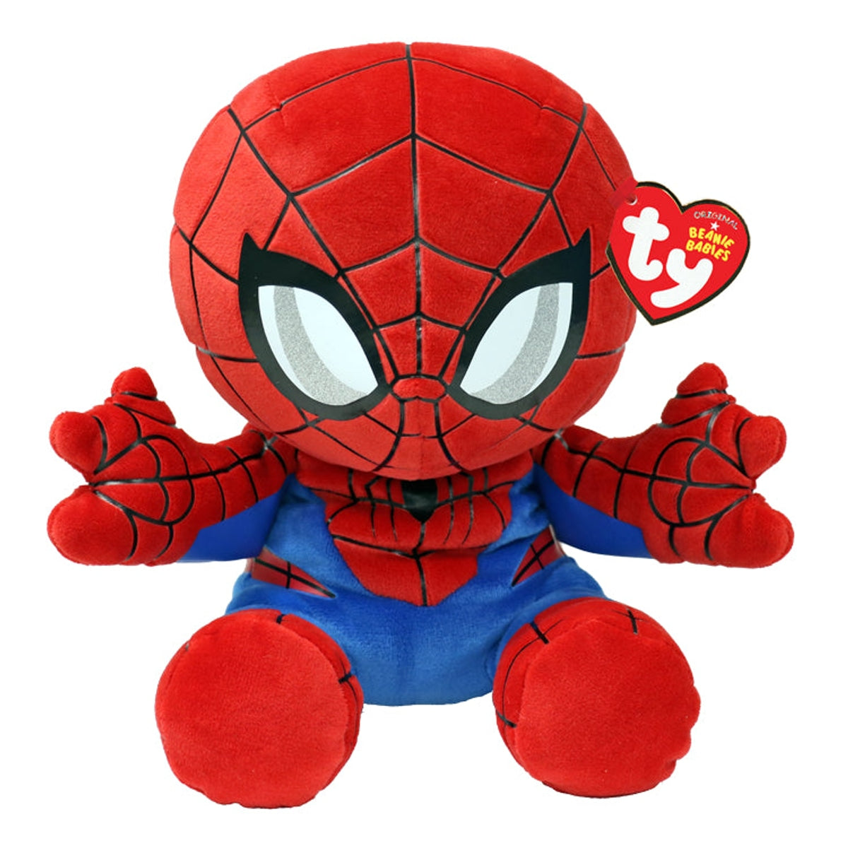 Ty Marvel Spider-Man Floppy Plush 13"-1