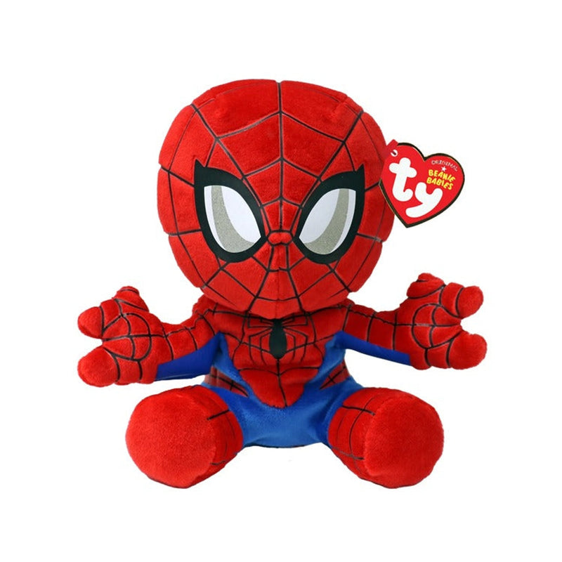 Ty Marvel Spider-Man Beanie Babies Plush 8"-1