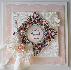 Retro Roses Stamp-2