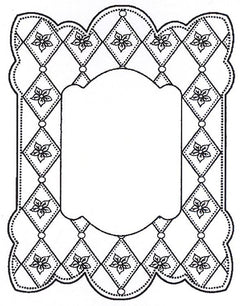 Creative Expressions Stamps - Tudor Diamond-1