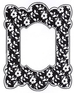 Creative Expressions Stamps  - Silhouette Blooms-1