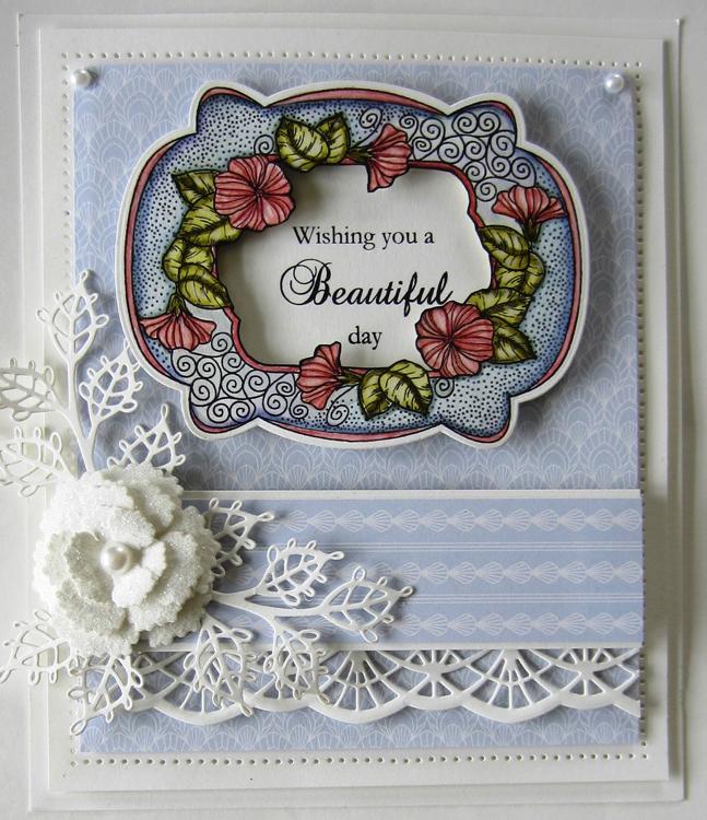 Creative Expressions Stamps  - Sunny Nasturtium-2