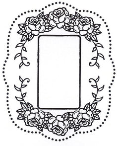 Creative Expressions Stamps  - Rose Nostalgia-1