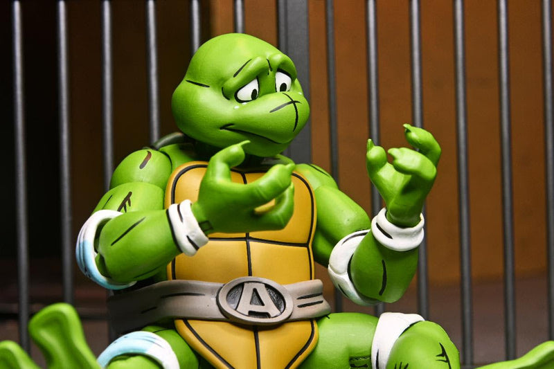 Teenage Mutant Ninja Turtles (Archie Comics) - 7” Scale Action Figure - April as the 5th Turtle-9