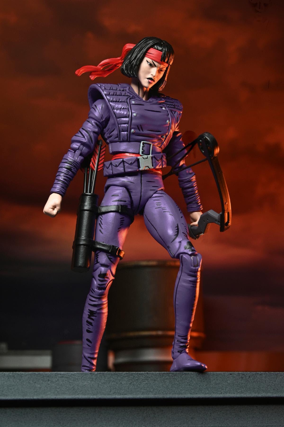 Teenage Mutant Ninja Turtles (Mirage Comics) - 7" Scale Action Figure - Karai Mercenary-4