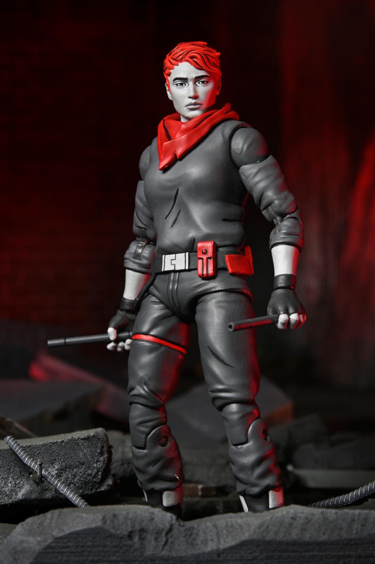 Teenage Mutant Ninja Turtles (The Last Ronin- The Lost Years) - 7” Scale Action Figure - April (Nightwatcher)-3