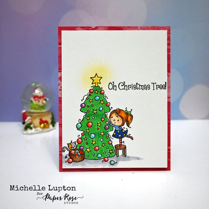 O Christmas Tree Clear Stamp 32667-7