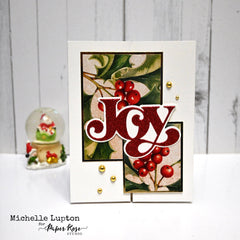 Fancy Script Layered Joy Die 32454-7