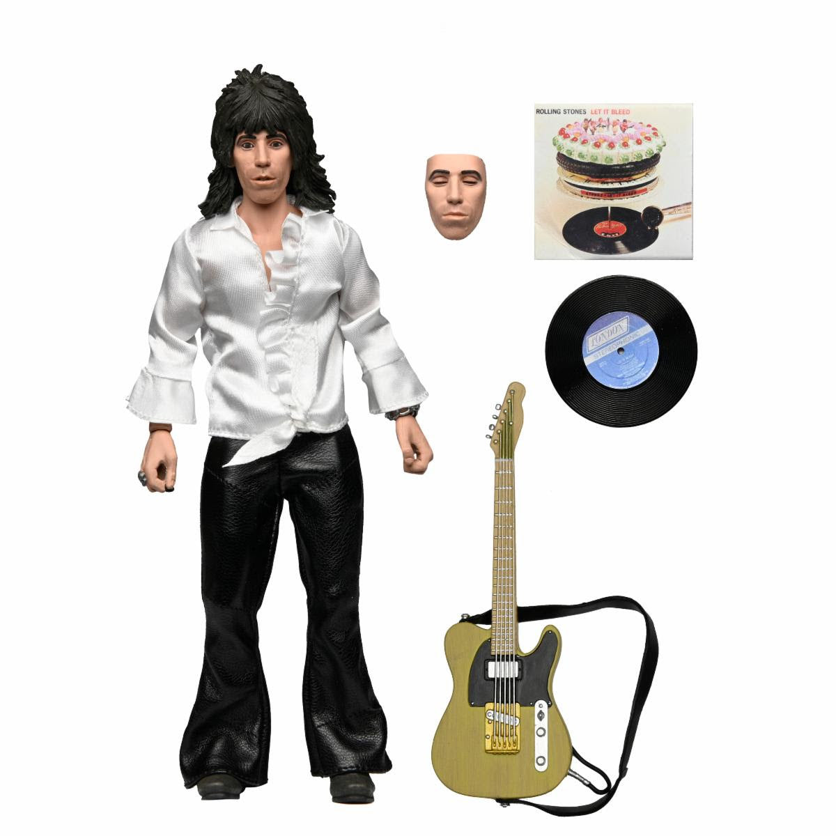 The Rolling Stones - 8” Clothed Action Figure - Keith Richards (1975) Figure-2
