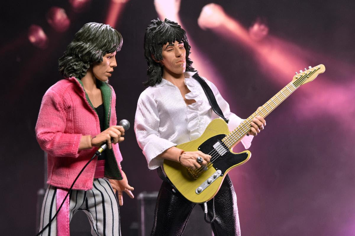 The Rolling Stones - 8” Clothed Action Figure - Keith Richards (1975) Figure-5
