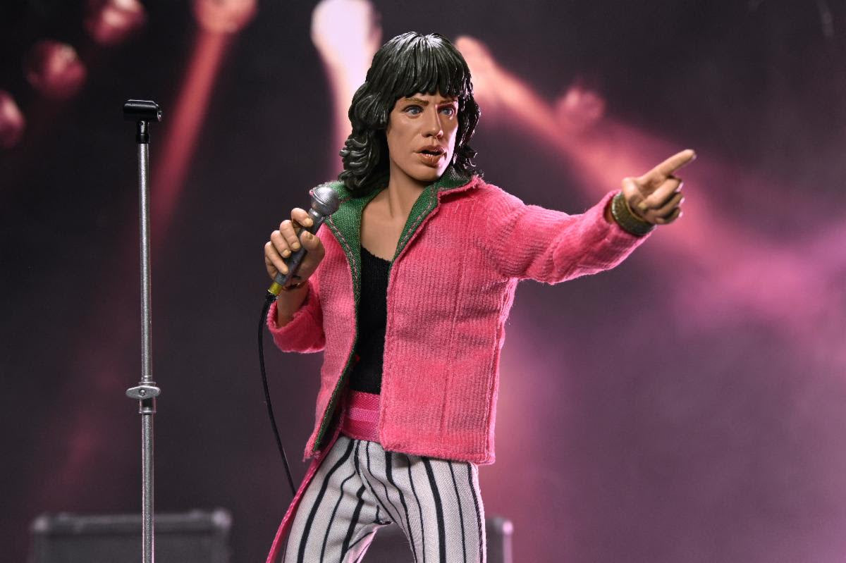 The Rolling Stones - 8” Clothed Action Figure - Mick Jagger (1975) Figure-3