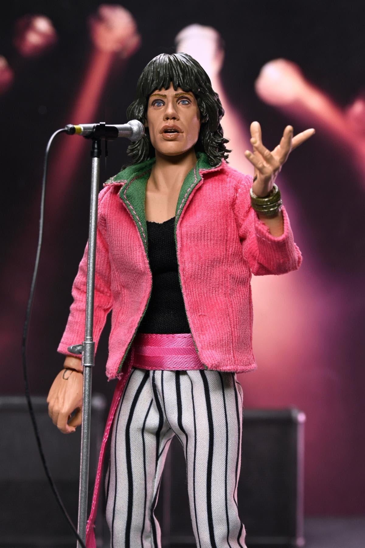 The Rolling Stones - 8” Clothed Action Figure - Mick Jagger (1975) Figure-4