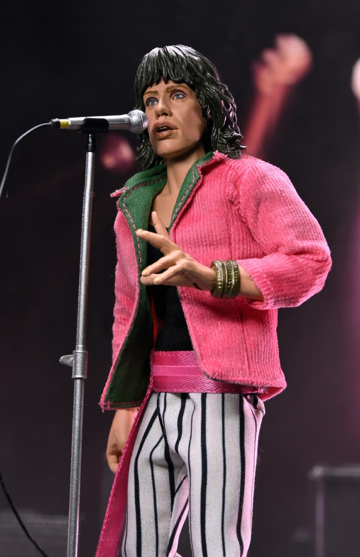 The Rolling Stones - 8” Clothed Action Figure - Mick Jagger (1975) Figure-5