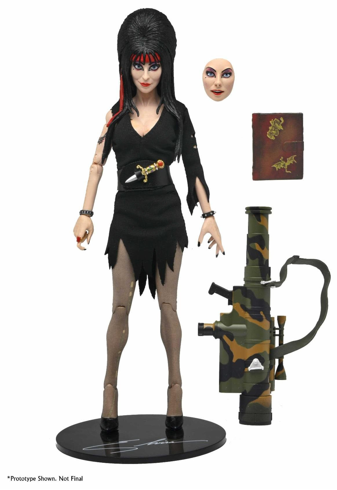 Elvira – 8” Clothed Action Figure – Commando Elvira-2