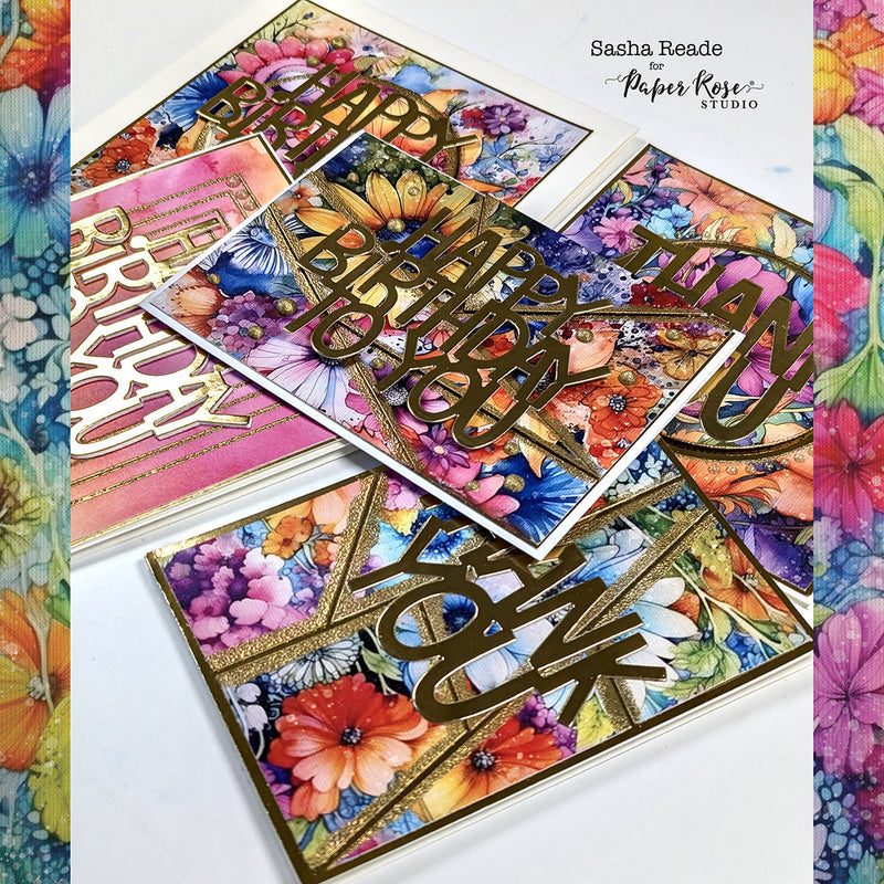 Rainbow Twirl 6x6 Paper Collection 30450-12