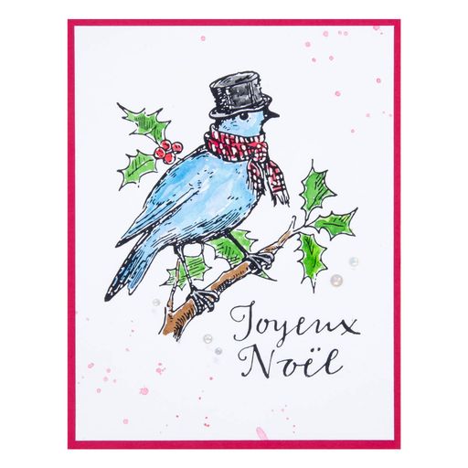 Joyeux Noel Press Plate & Die Set from the BetterPress Christmas Collection-4