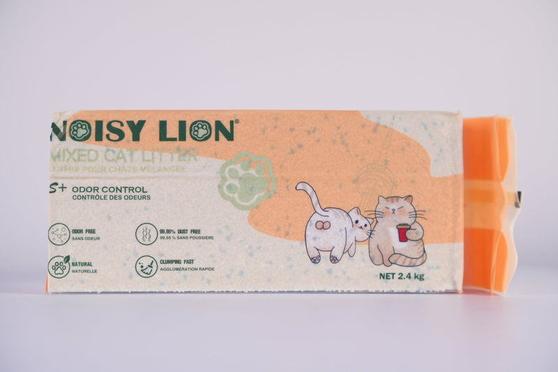 Natural Cassava Low-Dust Cat Litter Cubic Pack-9