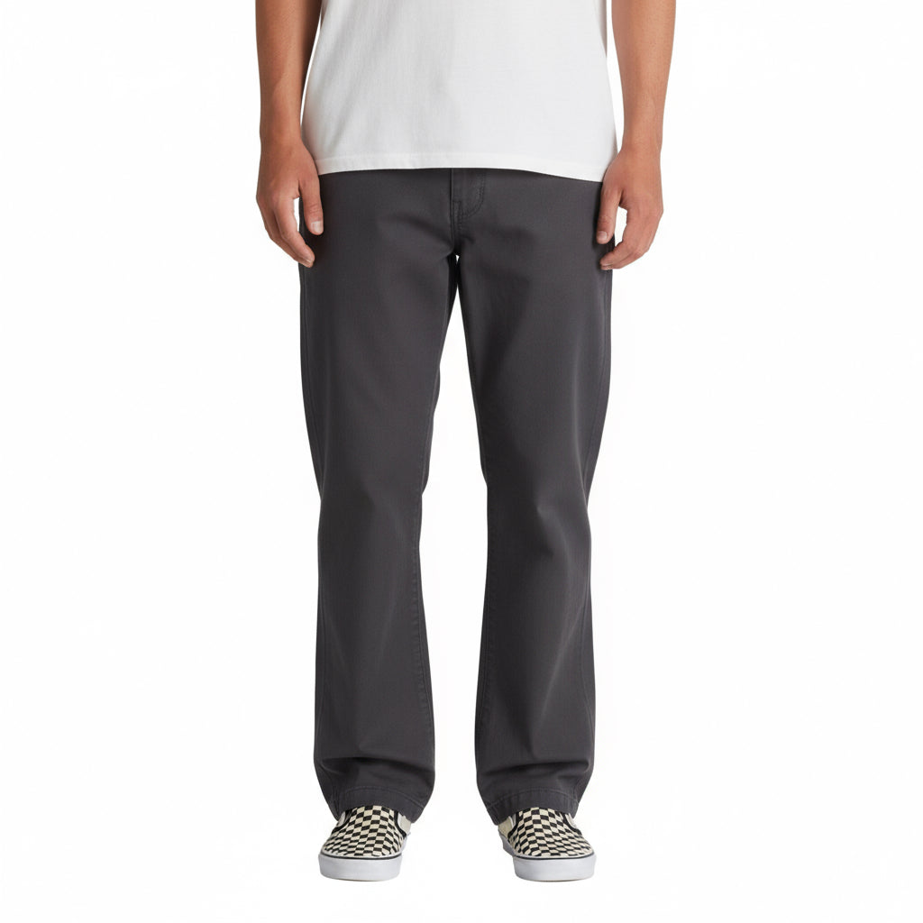 Vans 'Authentic' Relaxed Chino Pants - Charcoal-1