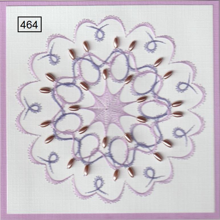 Laura's Design Digital Embroidery Pattern - Center Web Scalloped Wreath-1