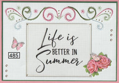 Laura's Design Digital Embroidery Pattern - Swooping Boarder 3-1