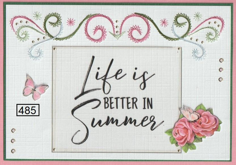 Laura's Design Digital Embroidery Pattern - Swooping Boarder 3-1