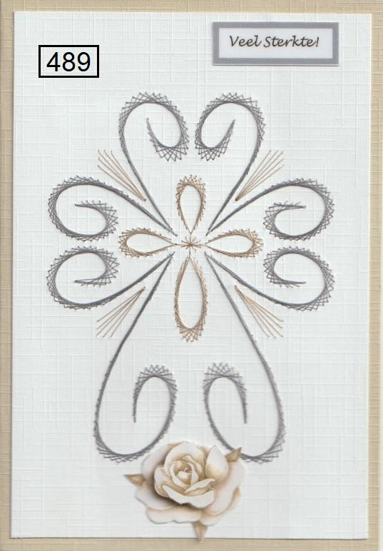 Laura's Design Digital Embroidery Pattern - Flourish Cross-1