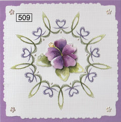Laura's Design Digital Embroidery Pattern - Heart & Flourish Circle-1