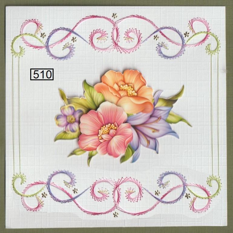 Laura's Design Digital Embroidery Pattern - Frame With Flourish 2-1