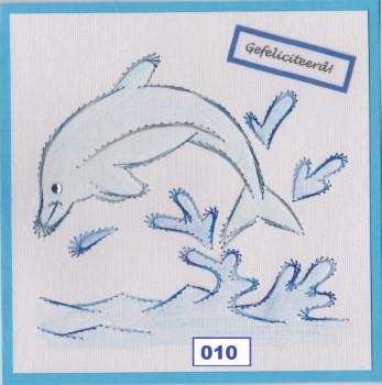 Laura's Design Digital Embroidery Pattern - Dolphin-1