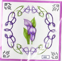 Laura's Design Digital Embroidery Pattern - Swirling Wreath-1