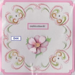 Laura's Design Digital Embroidery Pattern - Flourish Frame-1