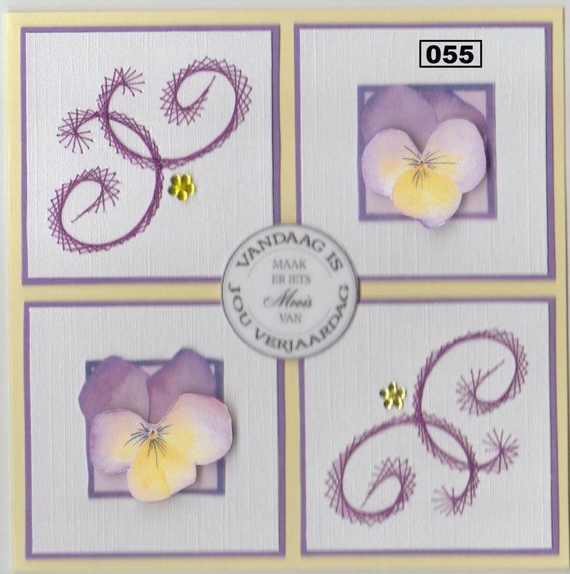 Laura's Design Digital Embroidery Pattern - Corner Squares-1