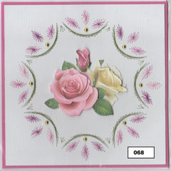 Laura's Design Digital Embroidery Pattern - Floral Wreath-1
