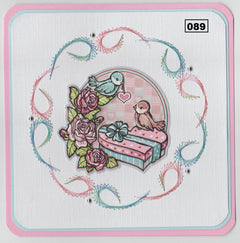 Laura's Design Digital Embroidery Pattern - Flourish Wreath-1