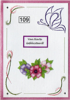 Laura's Design Digital Embroidery Pattern - Butterfly Frame-1