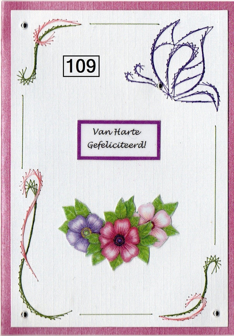 Laura's Design Digital Embroidery Pattern - Butterfly Frame-1