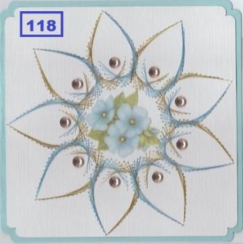 Laura's Design Digital Embroidery Pattern - Large Flower 6-1