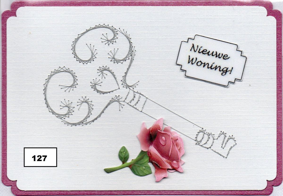 Laura's Design Digital Embroidery Pattern - Fancy Key-1