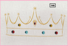 Laura's Design Digital Embroidery Pattern - Crown-1