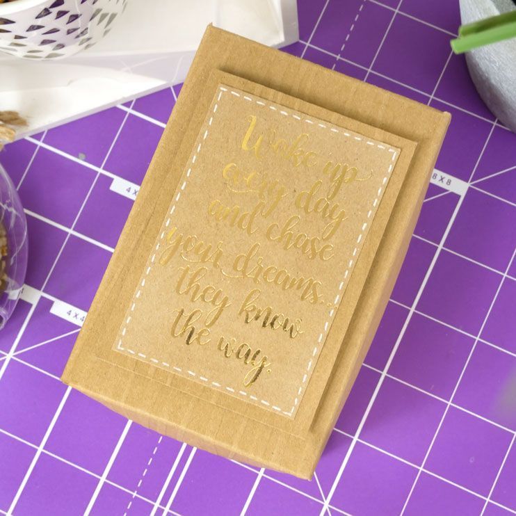 Perfect Verses Foiled Kraft Paper Pad-6