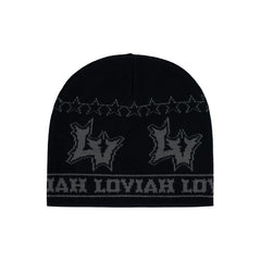 Loviah 'Hell-V' Beanie - Black-1