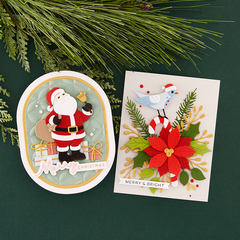 Santa's Here! Etched Dies from the Classic Christmas Collection-6