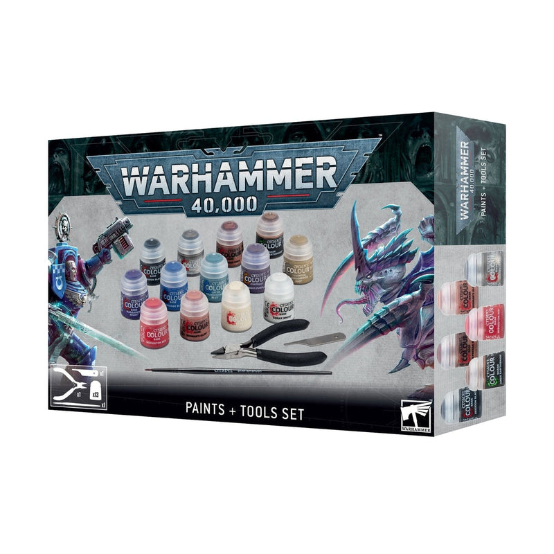 Warhammer 40,000: Paints & Tools Set-1