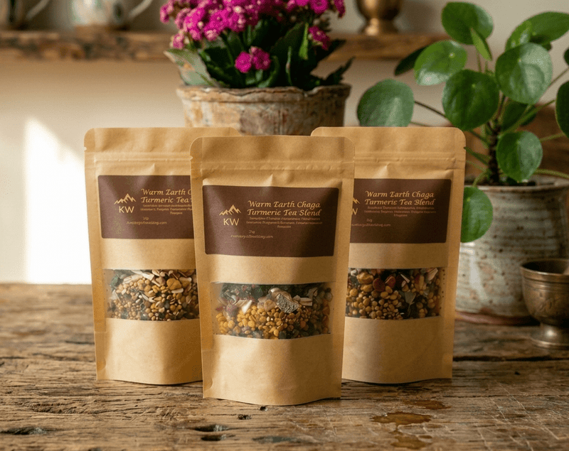 Warm Earth Chaga Turmeric Tea-1