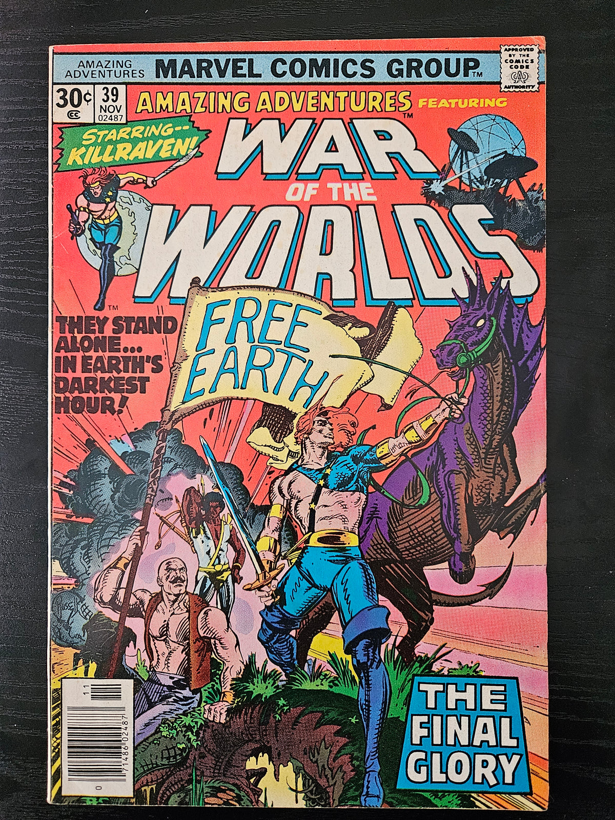 Marvel Comic Group - Amazing Adventures N.º 39 (1976)