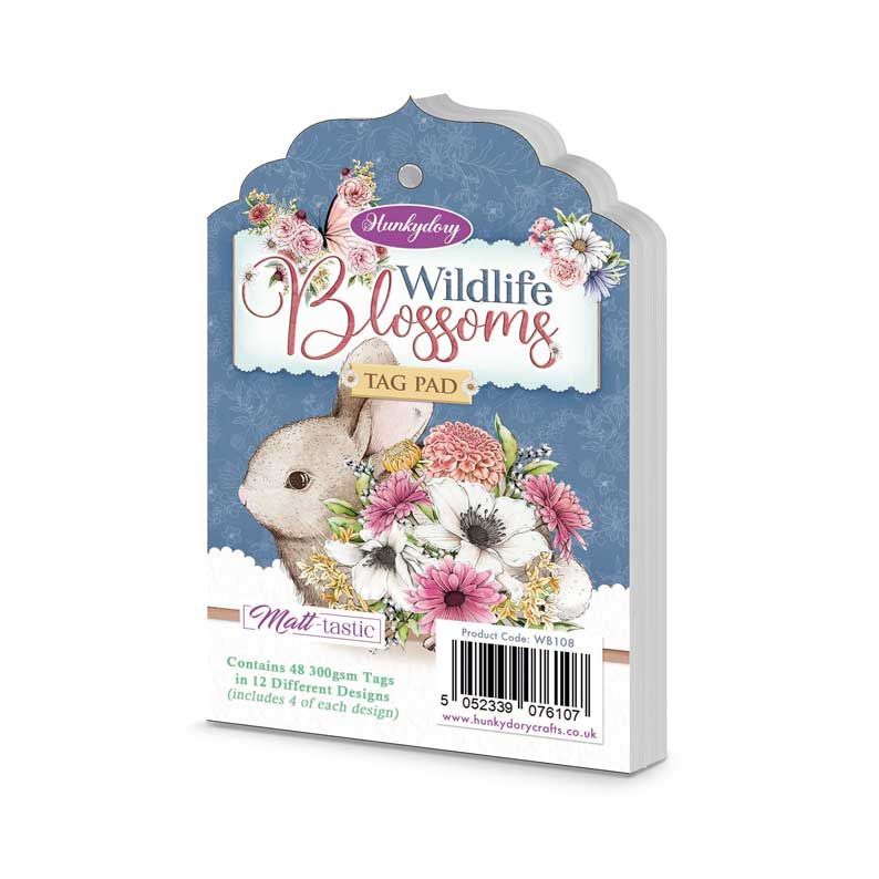 Wildlife Blossoms Tag Pad-1